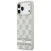 Чохол DKNY Checkered with Printed Stripes для iPhone 17 Pro Max Beige (DKHCP17XPCPTSSE)