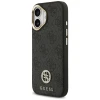 Чохол Guess 4G Strass Logo & Big Strap Metal Buttons для iPhone 17 Black with MagSafe (GUHMP17SP4G4DCSK)