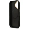 Чохол Guess 4G Strass Logo & Big Strap Metal Buttons для iPhone 17 Black with MagSafe (GUHMP17SP4G4DCSK)
