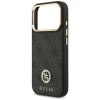 Чохол Guess 4G Strass Logo & Big Strap Metal Buttons для iPhone 17 Pro Black with MagSafe (GUHMP17LP4G4DCSK)