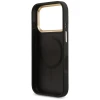 Чохол Guess 4G Strass Logo & Big Strap Metal Buttons для iPhone 17 Pro Black with MagSafe (GUHMP17LP4G4DCSK)