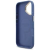 Чохол Guess 4G Strass Logo & Big Strap Metal Buttons для iPhone 17 Blue with MagSafe (GUHMP17SP4G4DCSB)