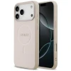 Чохол Guess Saffiano Classic Logo для iPhone 17 Pro Max Pink with MagSafe (GUHMP17XPSAHMCP)