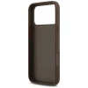 Чохол Guess 4G Double Card Triangle для iPhone 17 Pro Max Brown (GUHCP17XP4TPW)