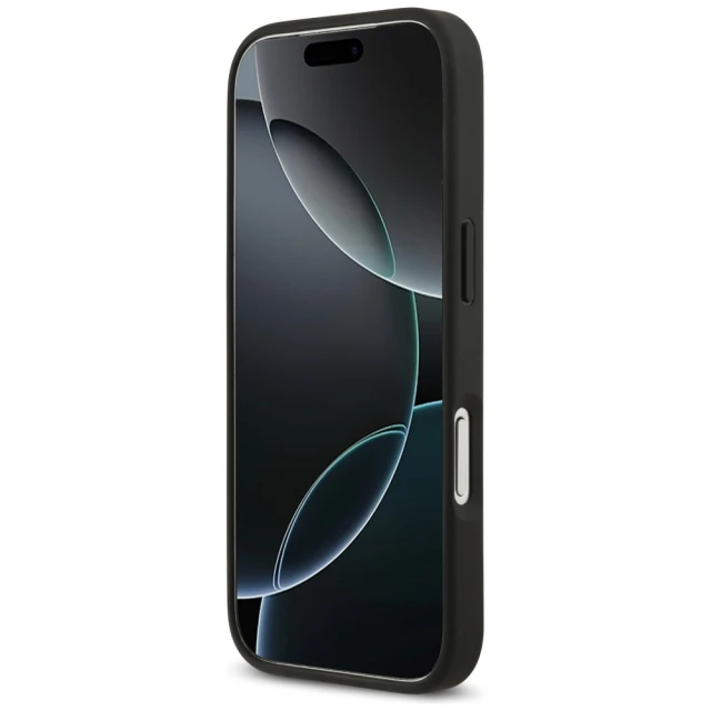 Чохол Guess 4G Double Card Triangle для iPhone 17 Pro Black (GUHCP17LP4TPK)