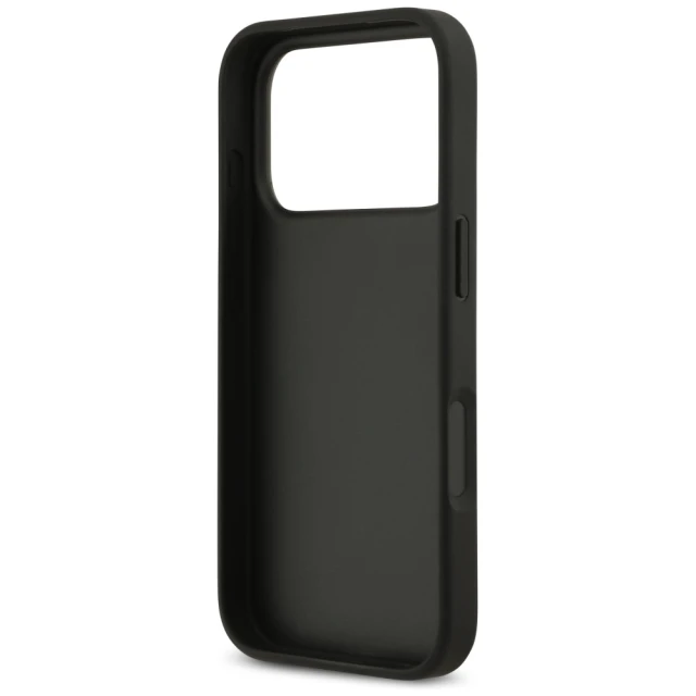 Чохол Guess 4G Double Card Triangle для iPhone 17 Pro Black (GUHCP17LP4TPK)