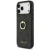 Чохол Guess 4G Ring Stand для iPhone 17 Pro Max Black (GUHCP17X4GMRGR)