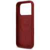 Чехол Guess Silicone Script Metal Logo для iPhone 17 Pro Magenta with MagSafe (GUHMP17LSMBSLM)