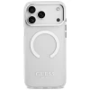 Чохол Guess Metal Outline для iPhone 17 Pro Max Silver with MagSafe (GUHMP17XHTRMS)
