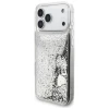 Чохол Guess Liquid Glitter Charms для iPhone 17 Pro Max Silver (GUHCP17XGLHFLSI)