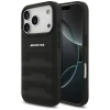 Чехол AMG Leather Debossed Lines Logo для iPhone 17 Pro Black (AMHCP17LGSEBK)
