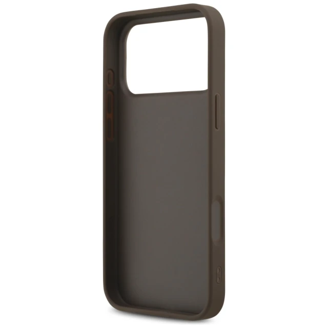 Чехол Guess 4G Classic для iPhone 17 Pro Max Brown (GUHCP17XG4GFBR)