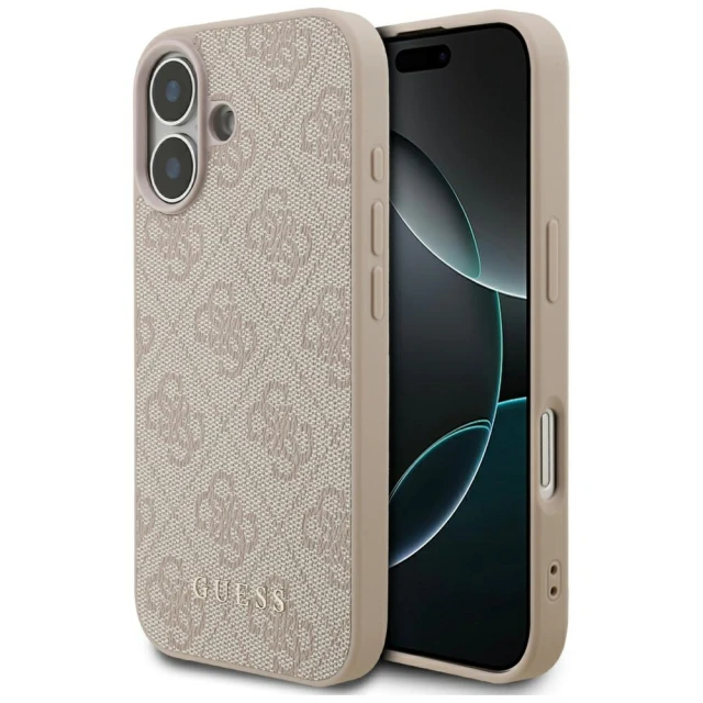 Чохол Guess 4G Classic для iPhone 17 Pink (GUHCP17SG4GFPI)