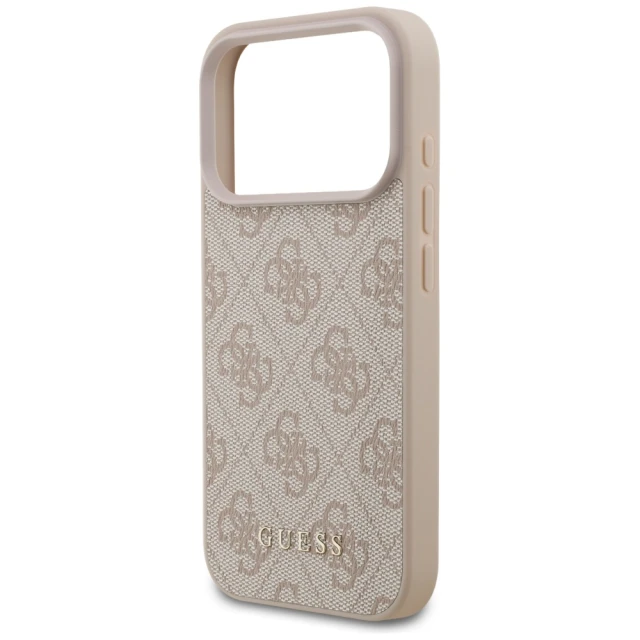 Чехол Guess 4G Classic для iPhone 17 Pro Pink (GUHCP17LG4GFPI)
