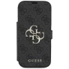Чохол-книжка Guess Book 4G Metal Logo для iPhone 17 Pro Black (GUBKP17L4GMGGR)