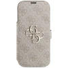 Чохол-книжка Guess Book 4G Metal Logo для iPhone 17 Pro Pink (GUBKP17L4GMGPI)