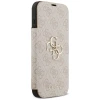Чохол-книжка Guess Book 4G Metal Logo для iPhone 17 Pro Max Pink (GUBKP17X4GMGPI)