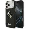 Чохол Guess Fixed Glitter Big 4G Metal Frame для iPhone 17 Pro Max Black (GUHCP17XHG4SGCK)
