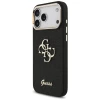 Чохол Guess Fixed Glitter Big 4G Metal Frame для iPhone 17 Pro Max Black (GUHCP17XHG4SGCK)