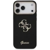Чохол Guess Fixed Glitter Big 4G Metal Frame для iPhone 17 Pro Max Black (GUHCP17XHG4SGCK)
