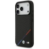 Чохол BMW M Carbon Tricolor Line для iPhone 17 Pro Black with MagSafe (BMHMP17L23PUDTK)