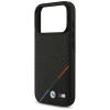 Чохол BMW M Carbon Tricolor Line для iPhone 17 Pro Black with MagSafe (BMHMP17L23PUDTK)