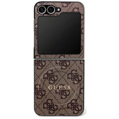 Чохол Guess 4G Classic для Samsung Galaxy Flip7 (F766) Brown with MagSafe (GUHMZF7P4MSEGCW)