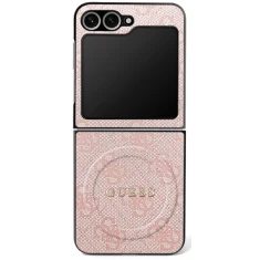 Чохол Guess 4G Classic для Samsung Galaxy Flip7 (F766) Pink with MagSafe (GUHMZF7P4MSEGCP)