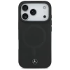 Чохол Mercedes Plain Smooth Leather для iPhone 17 Pro Black with MagSafe (MEHMP17L23RCMK)