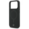 Чохол Mercedes Plain Smooth Leather для iPhone 17 Pro Black with MagSafe (MEHMP17L23RCMK)