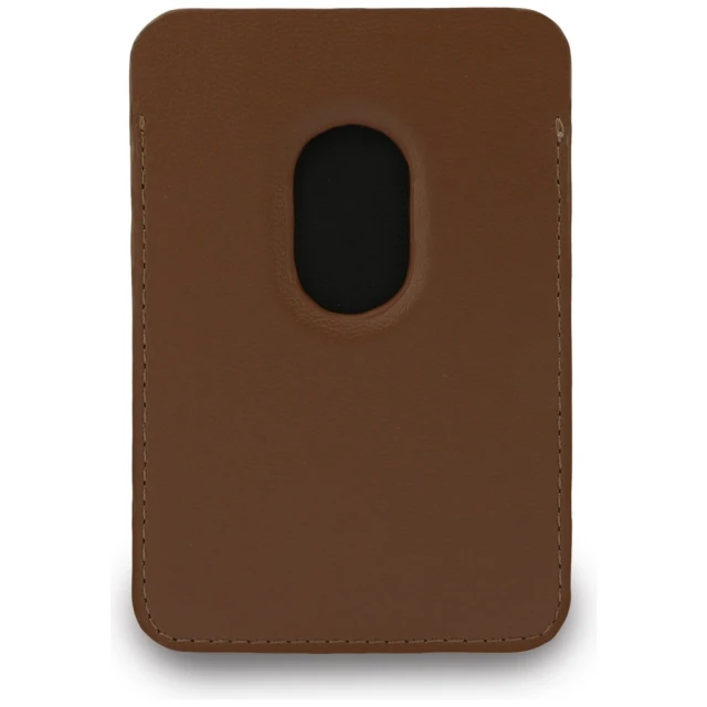 Чехол Guess Triangle Brown with MagSafe (GUBPWMWSP4GTW)
