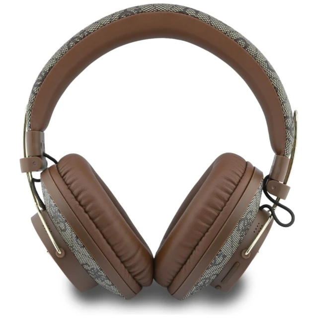 Навушники Guess Triangle Logo Bluetooth ENC Brown (GUBHS72P4GTRDW)