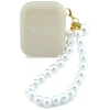 Наушники TWS Guess Pearl Strap Beige (GUTWSLD2HSPEE)