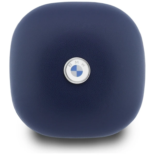 Навушники TWS BMW Leather Metal Logo ENC Navy Blue (BMTWSTP103PV)