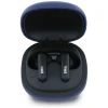 Навушники TWS BMW Leather Metal Logo ENC Navy Blue (BMTWSTP103PV)