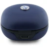 Навушники TWS BMW Leather Metal Logo ENC Navy Blue (BMTWSTP103PV)