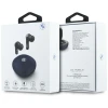 Навушники TWS BMW Leather Metal Logo ENC Navy Blue (BMTWSTP103PV)