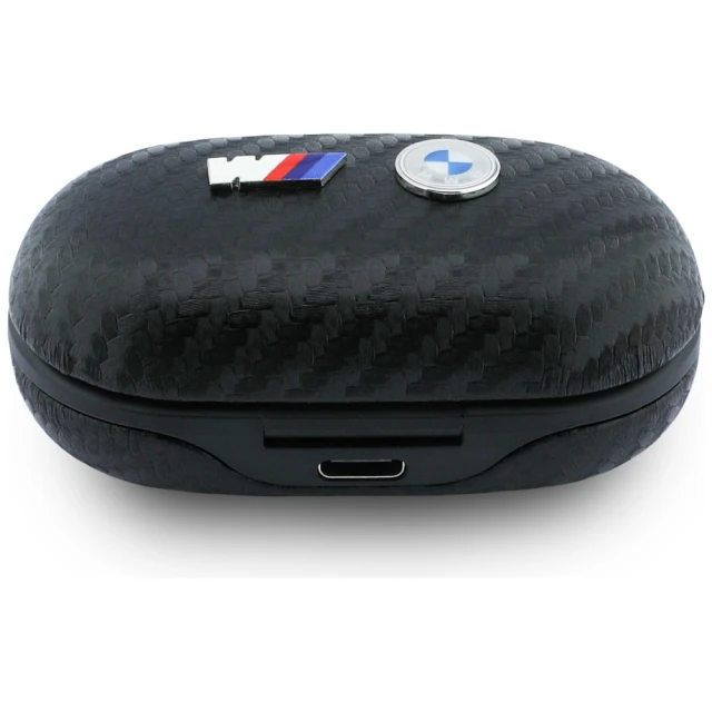 Навушники TWS BMW Carbon Metal Logo Black (BMTWST18CPUCK)