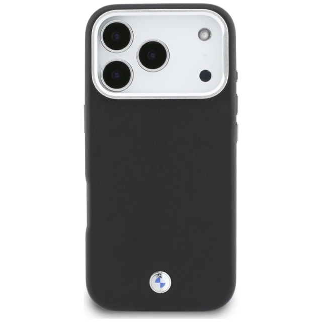 Чохол BMW M Sign Metal Logo для iPhone 17 Pro Black with MagSafe (BMHMP17L25PFWKCSK)