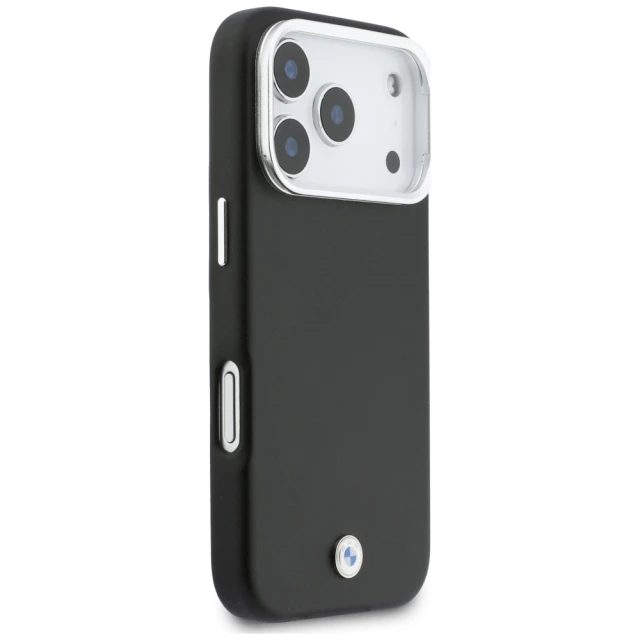 Чохол BMW M Sign Metal Logo для iPhone 17 Pro Black with MagSafe (BMHMP17L25PFWKCSK)