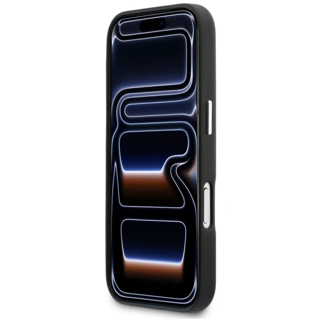 Чохол BMW M Sign Metal Logo для iPhone 17 Pro Black with MagSafe (BMHMP17L25PFWKCSK)