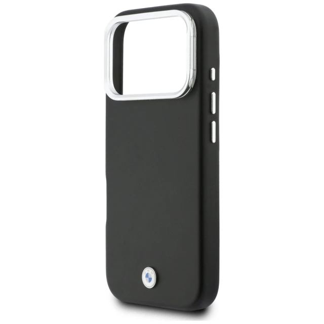 Чохол BMW M Sign Metal Logo для iPhone 17 Pro Black with MagSafe (BMHMP17L25PFWKCSK)