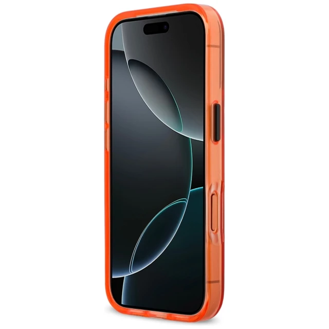 Чохол BMW M IML Metal Logos для iPhone 17 Pro Max Orange with MagSafe (BMHMP17X25HSMLK2O)