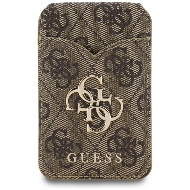 Чохол Guess 4G Stand & Mirror Brown with MagSafe (GUWMSMIP4GW)