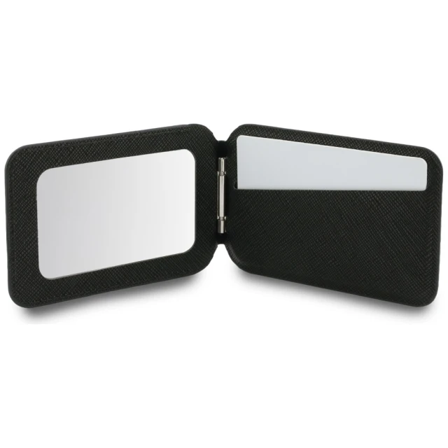 Гаманець з дзеркалом Karl Lagerfeld Stand Mirror MagSafe Black with MagSafe (KLWMSMPGKCHPK)