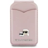 Гаманець з дзеркалом Karl Lagerfeld Stand Mirror MagSafe Pink with MagSafe (KLWMSMPGKCHPP)