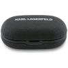 Навушники TWS Karl Lagerfeld Saffiano Logo ENC Black (KLTWSPSALMK)