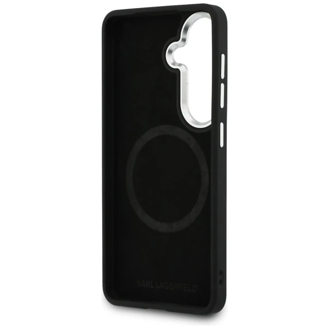 Чохол Karl Lagerfeld Perforated KL для Samsung Galaxy S26 Brown with MagSafe (KLHMS26SPSKRPMW)