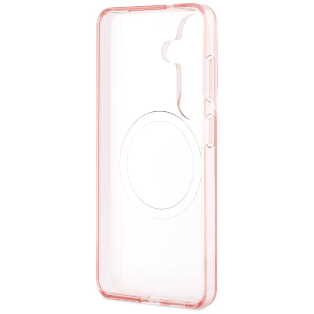 Чохол Karl Lagerfeld IML Repeated Choupette для Samsung Galaxy S26 Plus Pink with MagSafe (KLHMS26MHMKBCHOP)
