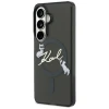 Чохол Karl Lagerfeld IML KC Script для Samsung Galaxy S26 Black with MagSafe (KLHMS26S5HKSCAK)